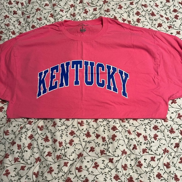 None Tops - Pink Kentucky T-Shirt